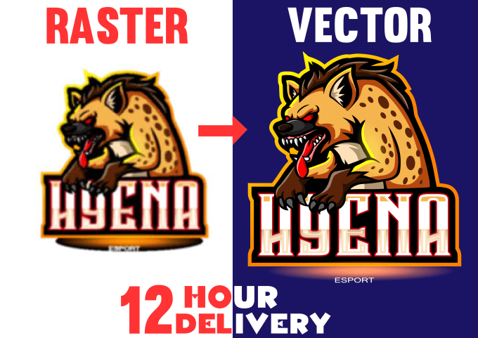 Gig Preview - Do vector tracing and convert logo to high resolution vector