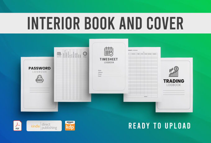 Gig Preview - Create custom low content interior book and cover for amazon KDP