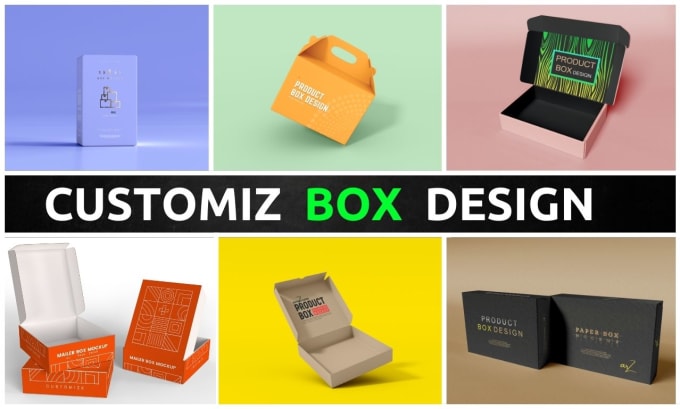 Gig Preview - Provide product packaging box designs professionally