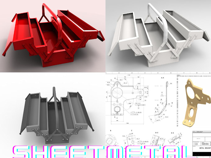 Gig Preview - Design 2d and 3d models for 3d printing using solidworks