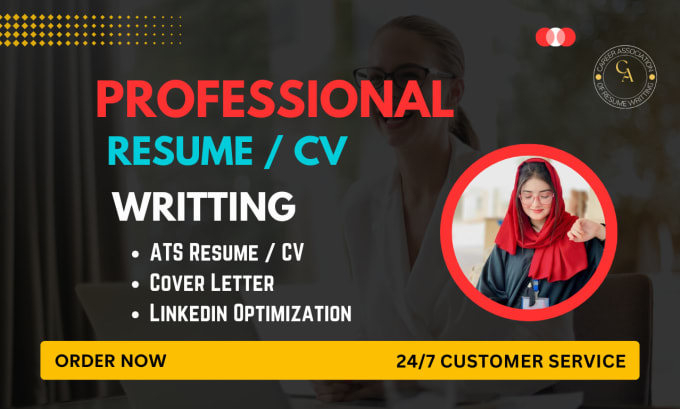 Gig Preview - Write and design your resume, cv, cover letter, linkedin