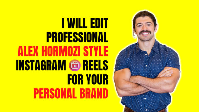 Gig Preview - Edit engaging instagram reels for your personal brand