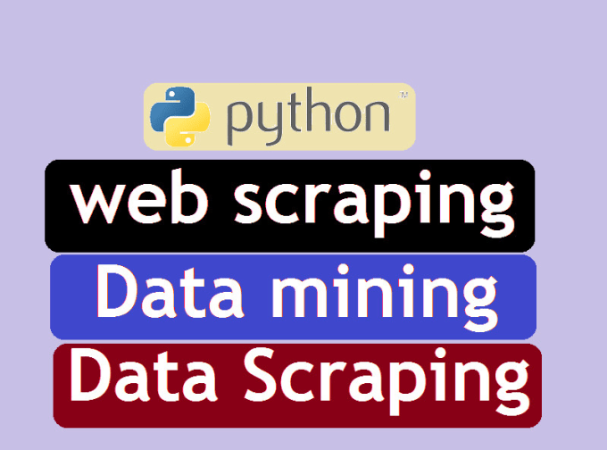 Gig Preview - Do fast web scraping, data mining, data scraping in python