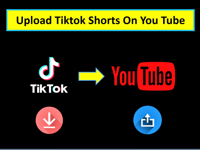 Gig Preview - Upload your tiktok shorts videos on your youtube channel