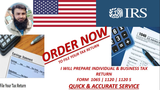 Bestseller - prepare USA individual and US business tax returns