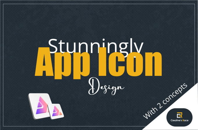 Gig Preview - Do a stunningly clean app icon logo design