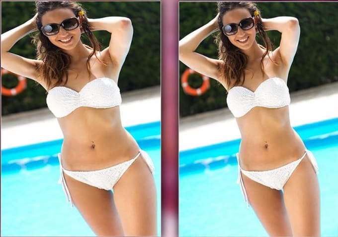 Gig Preview - Do body slimming, face slimming, photo edit, retouching and background removal