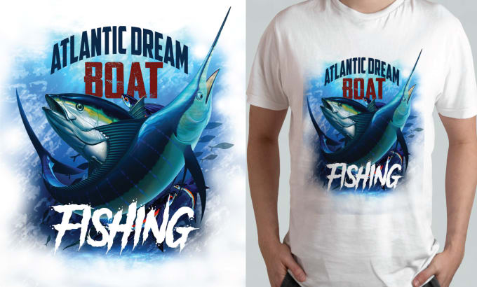 Gig Preview - Design hunting, fishing and camping t shirt  for you