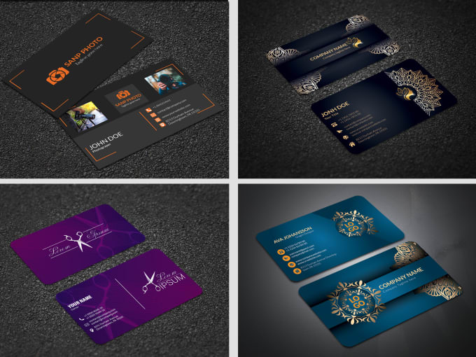 Gig Preview - Design professional creative business card