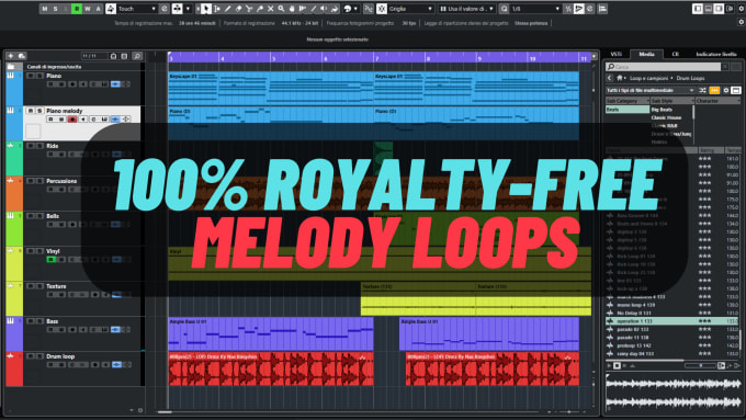 Gig Preview - Create pro melody loops for producers and beatmakers