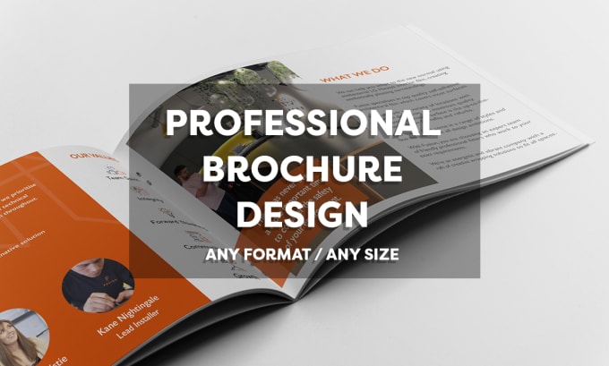 Gig Preview - Design a professional and high quality print and digital brochure