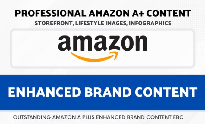 Gig Preview - Design amazon store enhanced brand a plus content