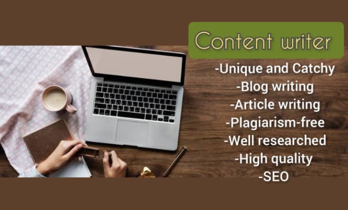 Gig Preview - Write compelling articles and blogs for you