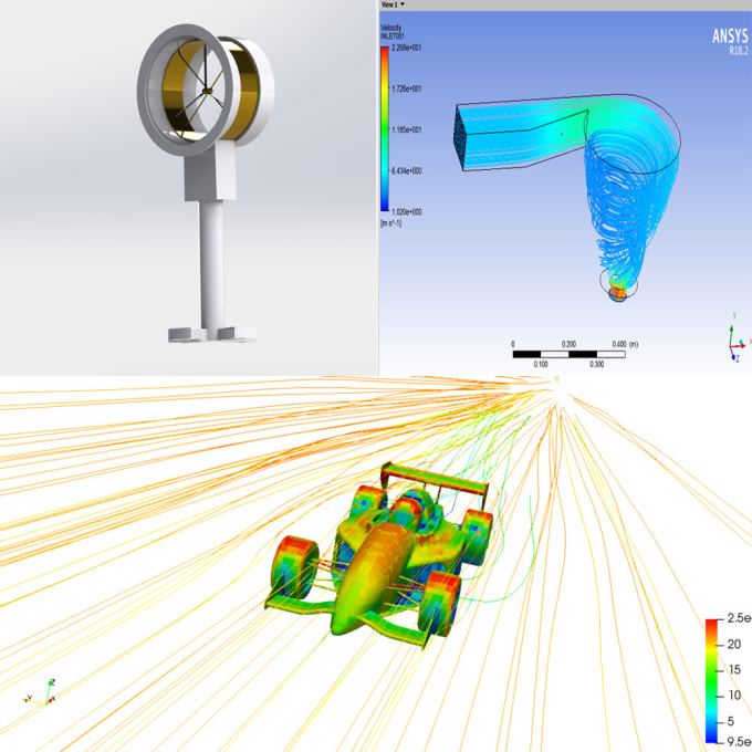 Gig Preview - Do fea fea finite element analysis in ansys, abaqus, comsol and solidworks