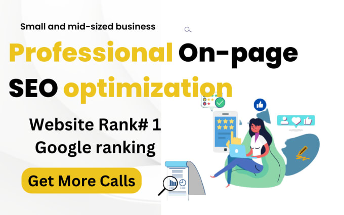 Gig Preview - Professional onpage SEO and wordpress optimization, website google ranking