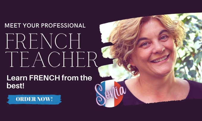 Gig Preview - Teach you french online at all levels