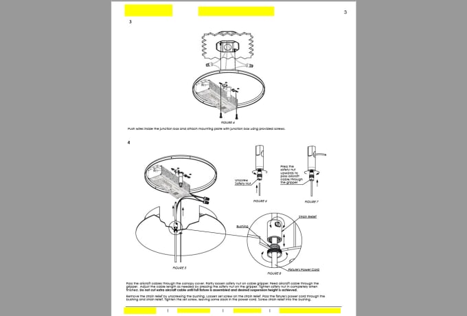 Gig Preview - Do installation guide with 3d model detailing