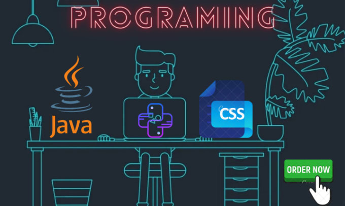 Gig Preview - Code java,c,HTML,css assigment and projects