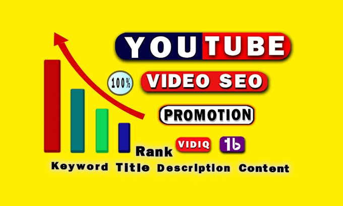 Gig Preview - Provide best youtube video SEO service to rank first position