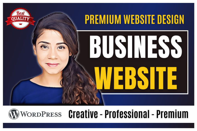 Gig Preview - Develop topnotch wordpress business website design