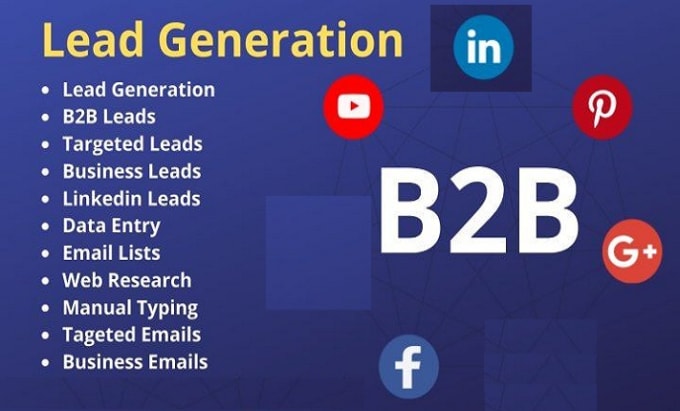 Gig Preview - Do targeted b2b linkedin lead generation for contact list