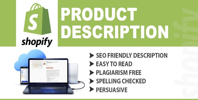 Gig Preview - Write an engaging shopify product description