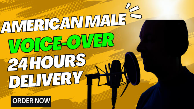 Bestseller - record a professional american promo and narration male voice over in 24 hours