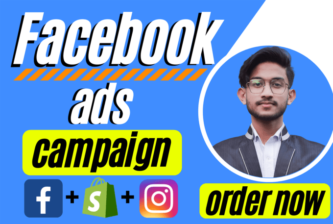 Gig Preview - Be  your facebook ads manager and setup fb ads campaign