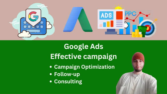 Gig Preview - Setup, manage google ads PPC campaign from scratch