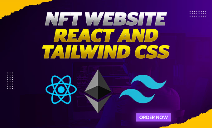 Gig Preview - Create an nft website using react js and tailwind CSS