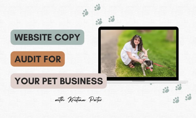 Gig Preview - Audit your pet business website copy