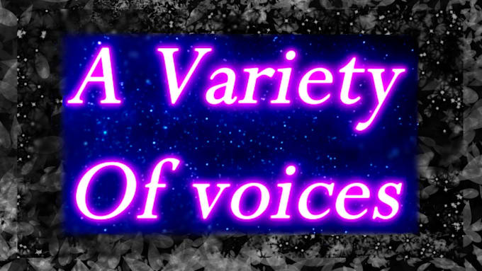 Gig Preview - Voice act with many different voices