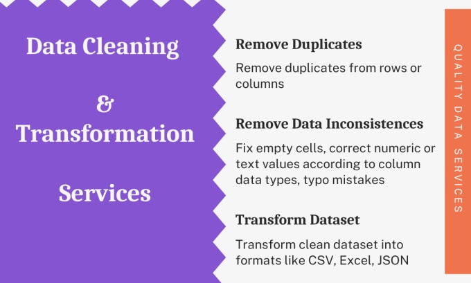 Gig Preview - Clean and transform dataset for data analysis and visualization