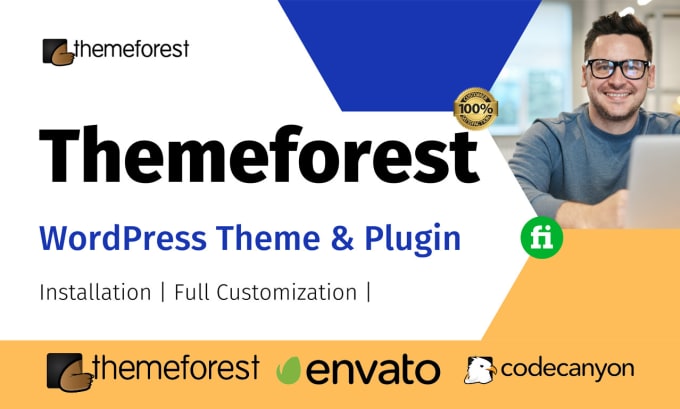 Gig Preview - Themeforest wordpress theme install and customize in 2hrs