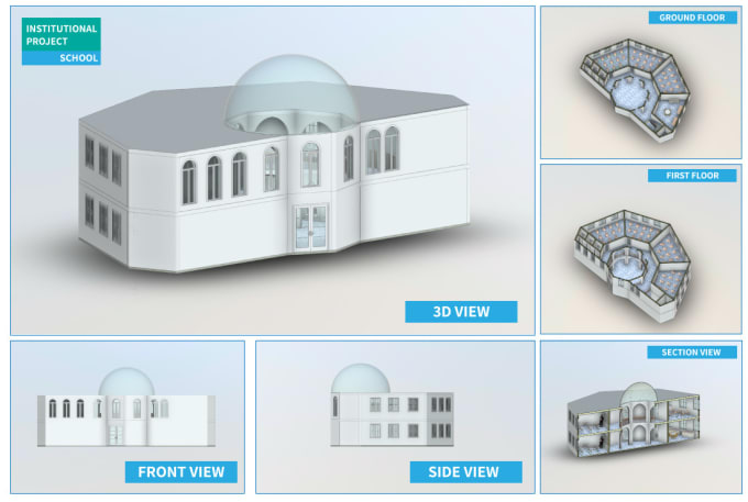 Gig Preview - Do 2d, 3d, 4d, 5d, 6d, 7d and 8d bim model in autodesk revit