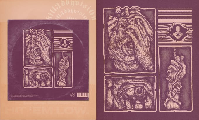 Gig Preview - Design unique hand drawing album art