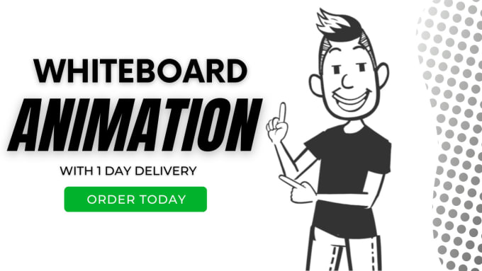 Gig Preview - Create amazing whiteboard animation in german