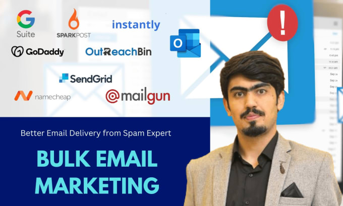 Gig Preview - Setup mass email marketing system with high deliverability