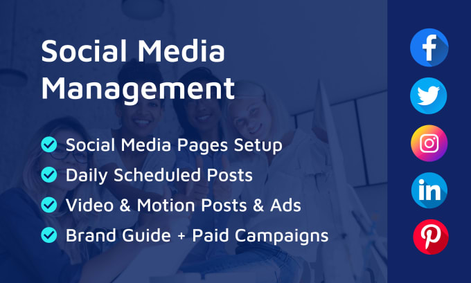 Gig Preview - Manage your social media platforms with premium content