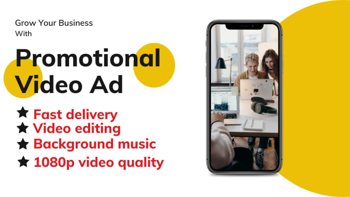 Gig Preview - Create fantastic short video ads to promote your business