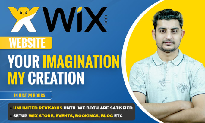 Gig Preview - Do wix website design, wix website redesign, wix website