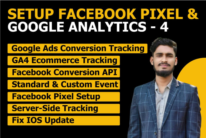 Bestseller - google analytics 4 setup facebook pixel conversion api, ga4 ecommerce tracking