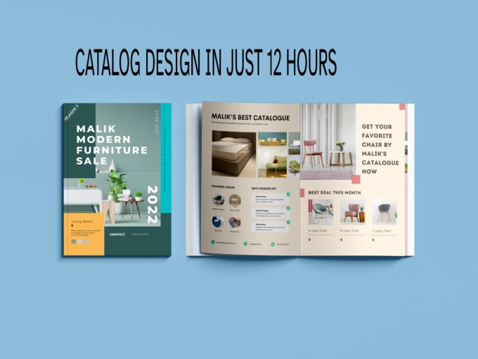 Gig Preview - Do catalogue, booklet, magazine and product catalog design in 12 hours