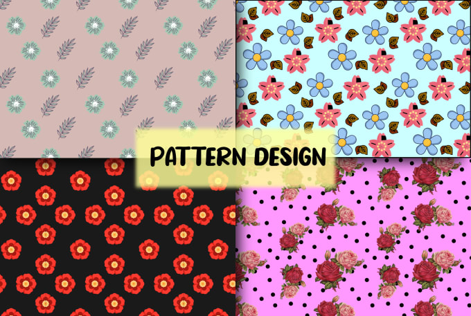 Gig Preview - Design beautiful and unique seamless pattern