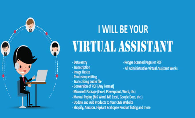 Gig Preview - Be your personal and administrative virtual assistant