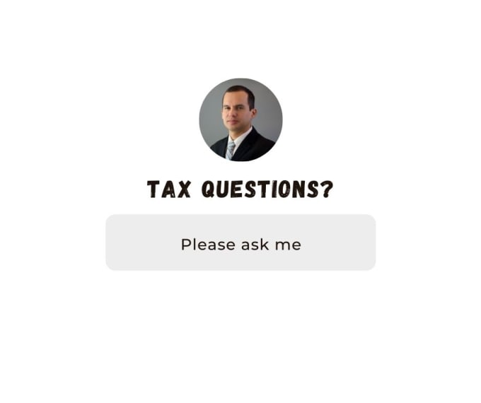 Gig Preview - Answer your tax  question