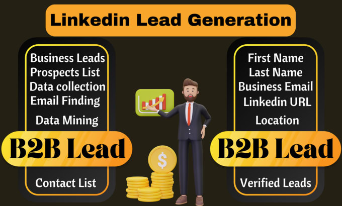 Bestseller - provide b2b lead generation, business email, data mining, email finder