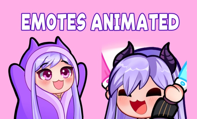 Gig Preview - Make custom and wonderful animated emotes