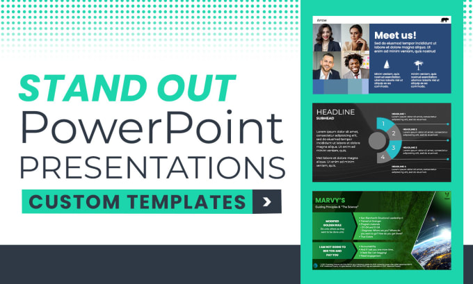 Gig Preview - Design a powerpoint presentation with impact