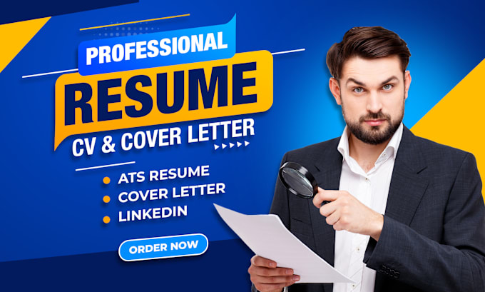 Gig Preview - Build professional ats resume writing and linkedin, IT, sales, tech, engineering